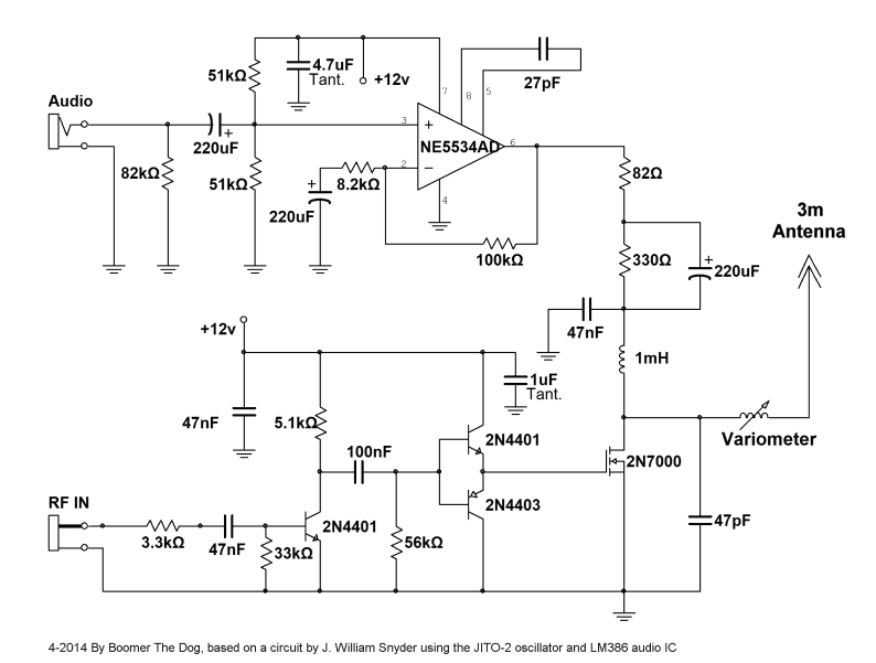 Schematic of the prototype schematic