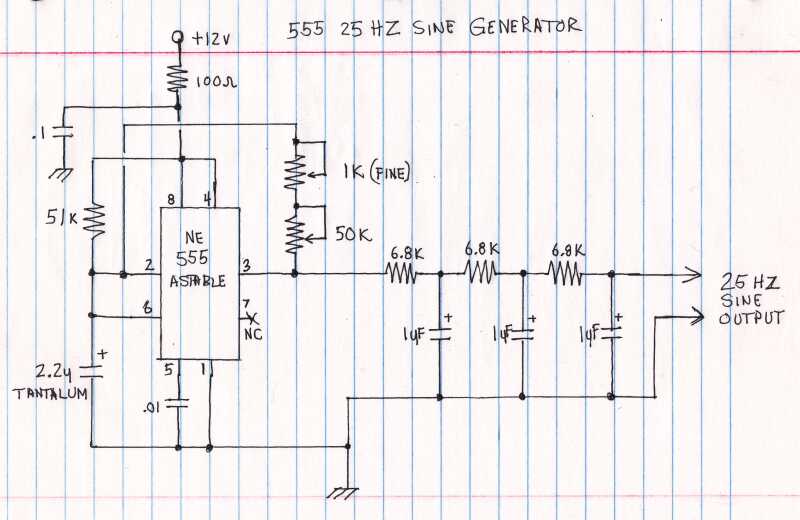 Don't you just hate it when experimenters post their notebook drawings when there are plenty of CAD programs available? 555-25-hz-pilot-gen